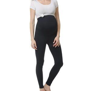 Kimi and Kai Black Maternity Leggings
